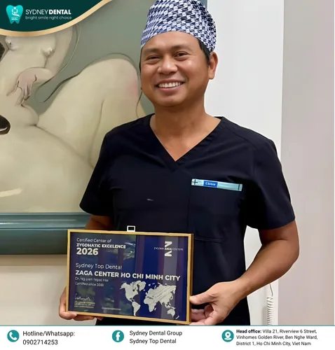 Sydney Top Dental is the first and only ZAGA Center in Vietnam, led by the internationally trained Dr. Nguyen Ngoc Hai.