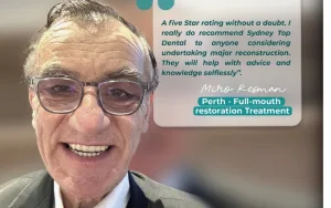From Perth to Perfection: Mr. Miro’s Journey to a New Smile at Sydney Top Dental