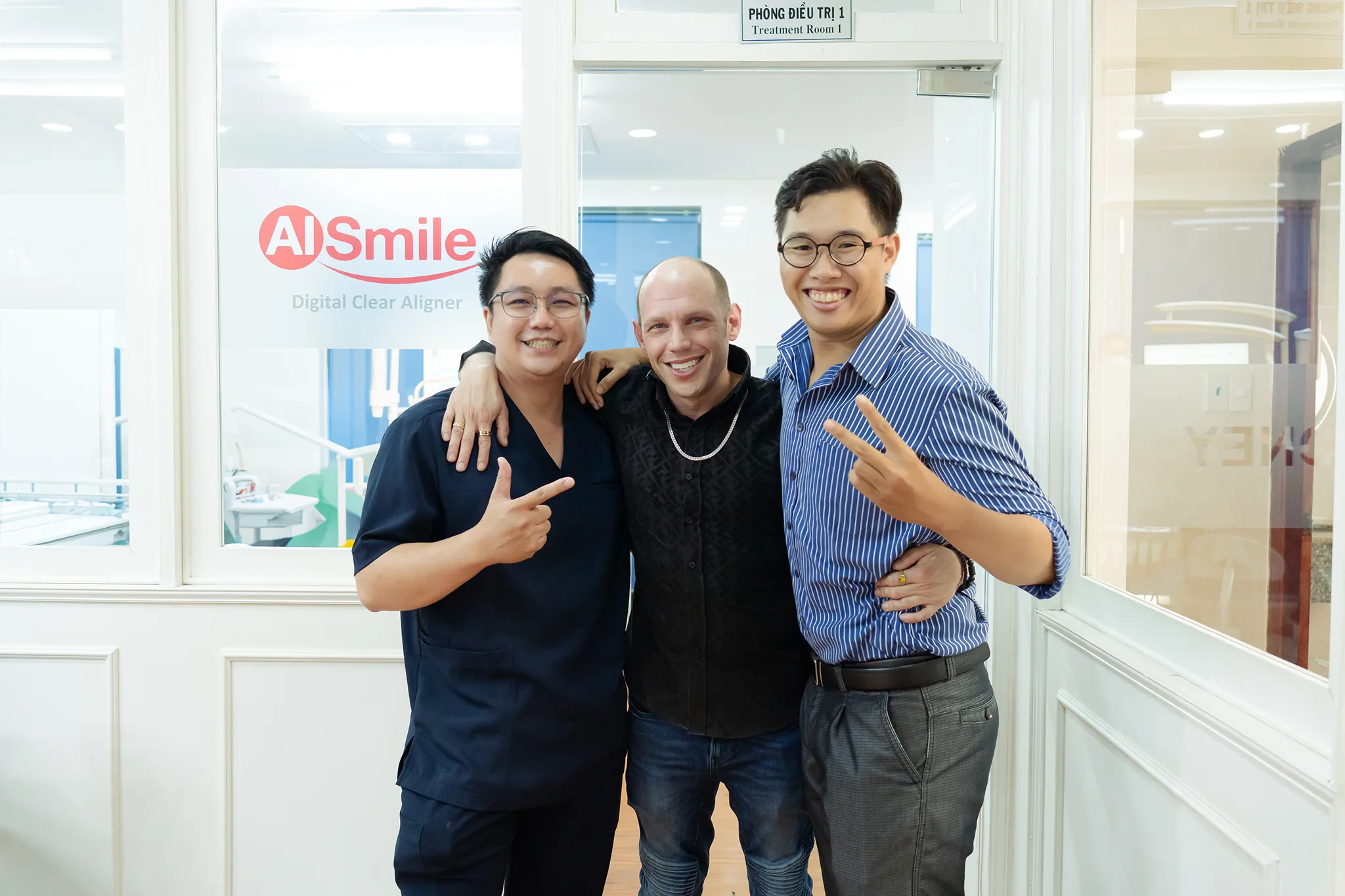 The transformation journey: From bone reconstruction and implant placement to the final crown restoration.
