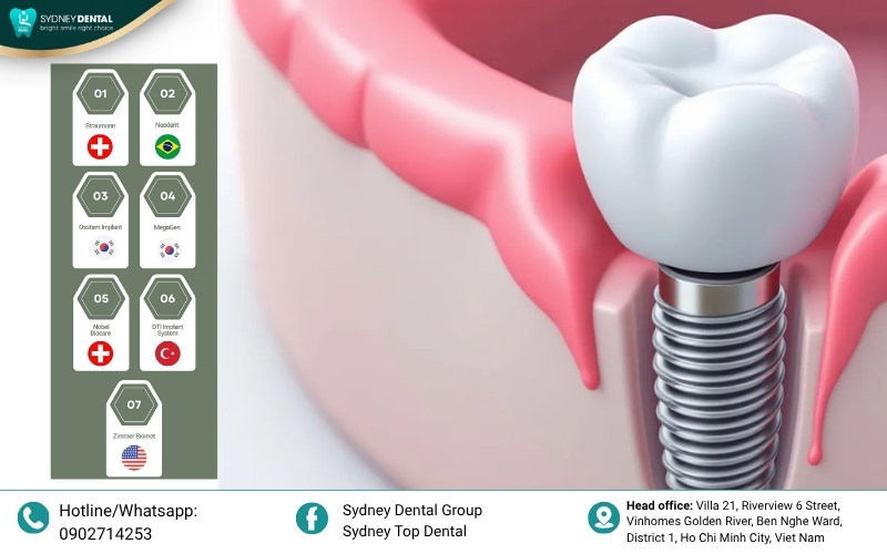  A dental professional examining different implant systems, utilizing strict quality standards to choose the best option for patient safety.